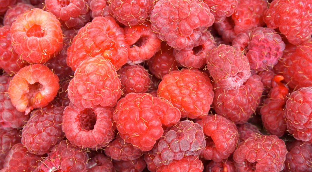 Raspberries Three Counties Produce